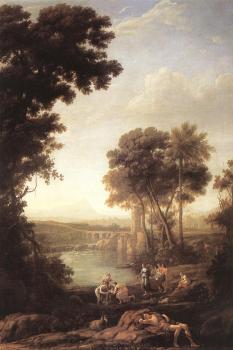尅勞德 洛朗 Landscape with the Finding of Moses 尅勞德 洛朗 Landscape with the Finding of Moses